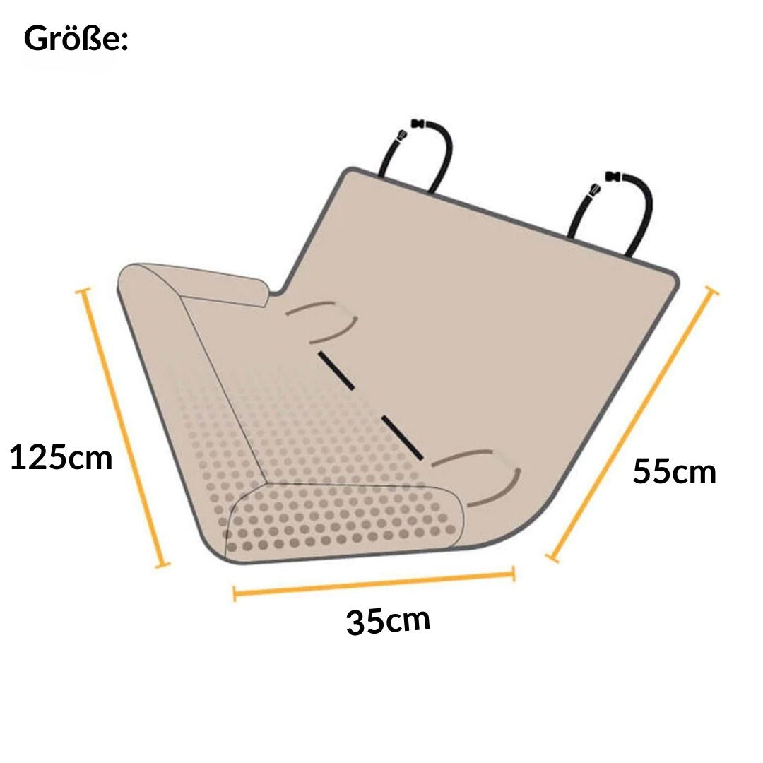Emmalove - Wasserdichter Auto Hundeschutz