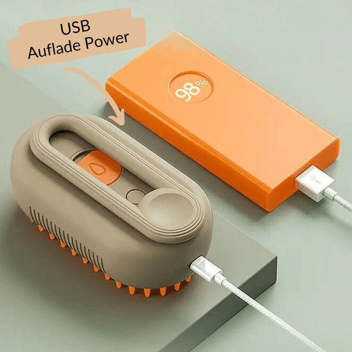 Emmalove - Dampfbürste für Hundefell