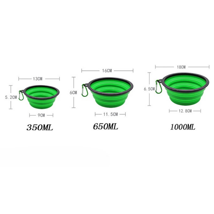 Emmalove - TravelBowl Faltbarer Hundenapf