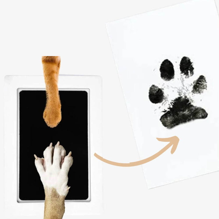 Emmalove - 2x Personalisierter Pfotenabdruck