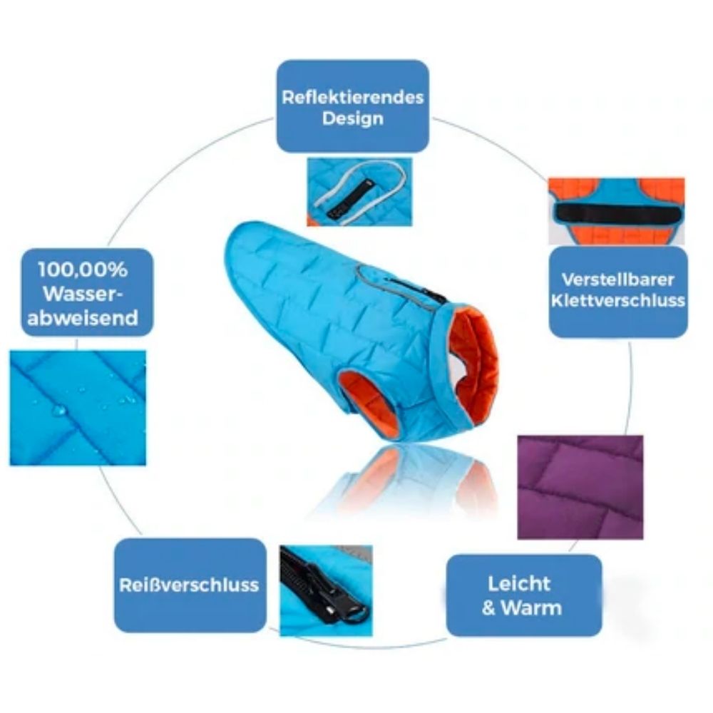 Emmalove - Wasserdichte Hundeweste